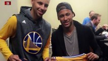 Neymar, NBA finalde Golden State Warriors'lı oyuncularını ziyaret etti ☆☆☆ Sessiz Ajans ☆☆☆