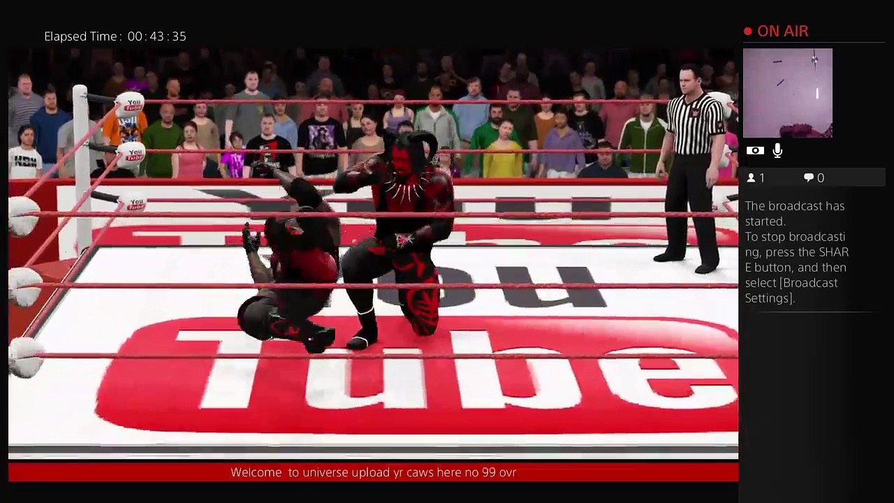 Wwe 2k 16 universe upload yr caws No 99 ovr wats yr hash tag (31)