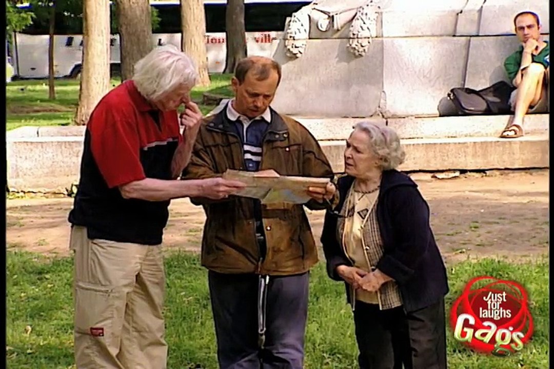 Ass Grabbing Old Couple