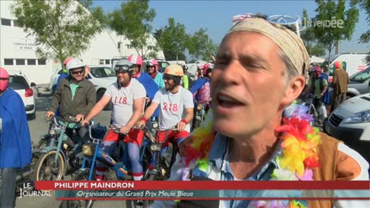 Course à mobylettes : La Meule Bleue fait le tour de Bouin