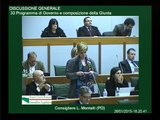 Lia Montalti, intervento Assemblea legislativa Emilia-Romagna 26/01/2015