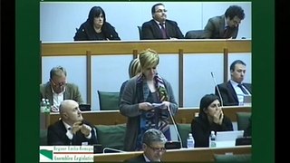 Lia Montalti, intervento Assemblea legislativa Emilia-Romagna 26/01/2015