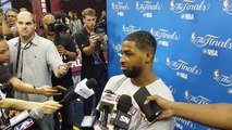 Cleveland Cavaliers F Tristan Thompson - Being home is a difference maker