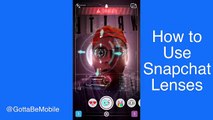 How To Use Snapchat Lenses Effect
