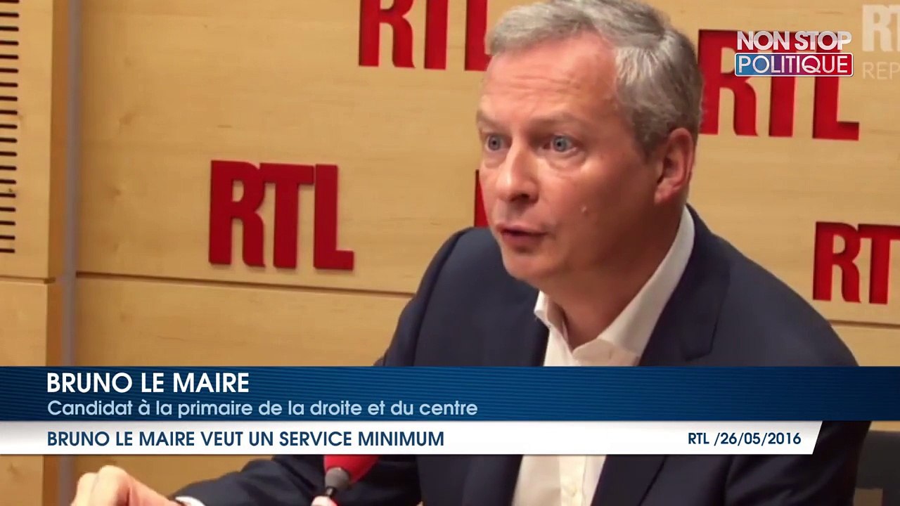 Nicolas Sarkozy recycle une proposition de Bruno Le Maire sur le service minimum dans l’énergie