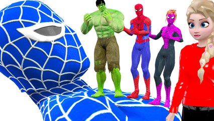 SuperHeroes Frozen Elsa Conduire | Venom devient Joker Attaque Prank | Bleu Spiderman Vs Joker