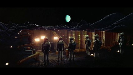Encounter with the Monolith (Moonlanding scene) - '2001: A Space Odyssey' (HD)