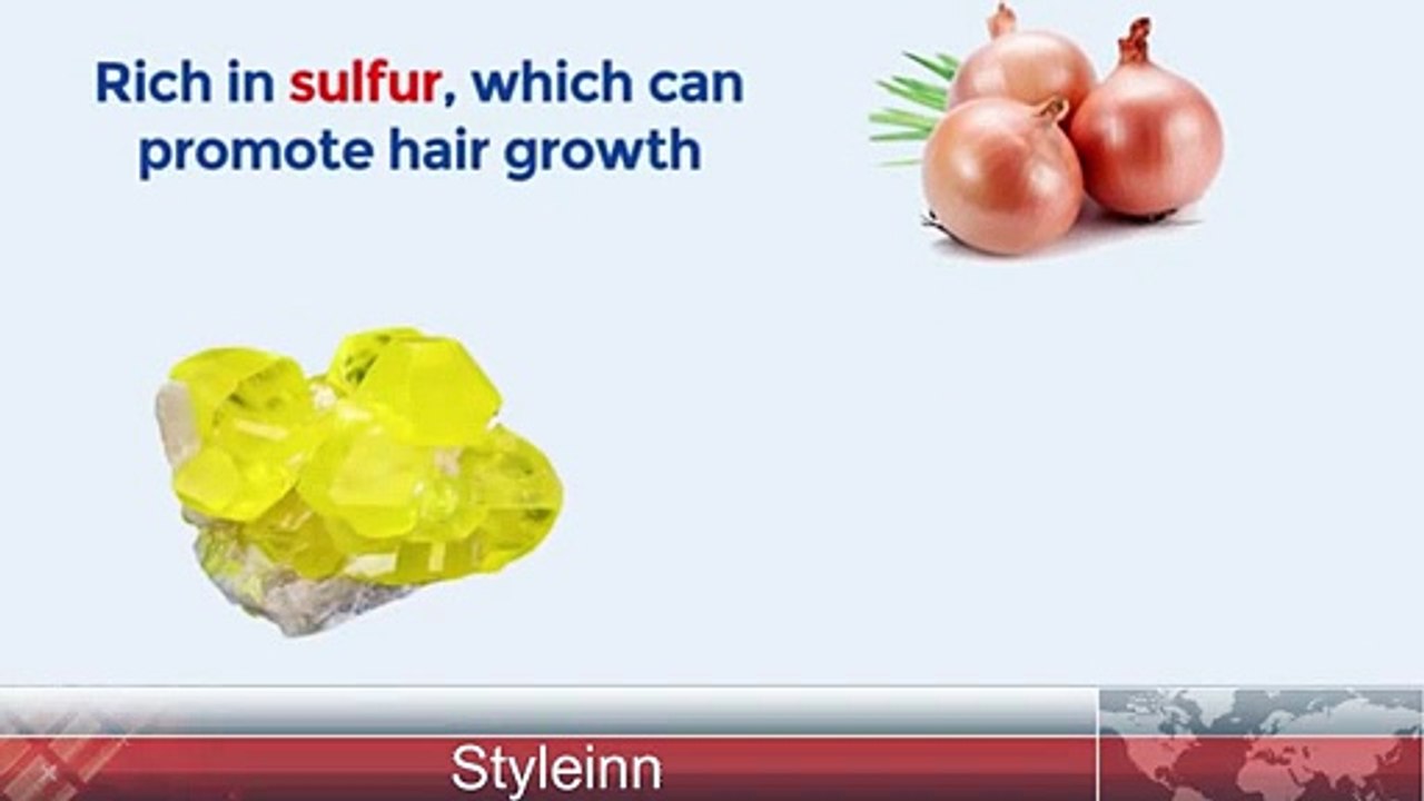Grow Beautiful Hair With Onion Smart Tip - Video Dailymotion