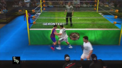 Gareth Bale & Ronaldo vs Messi & Neymar WWE