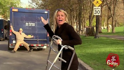 Just For Laughs Gags - Disabled Man Taken for a Ride Prank