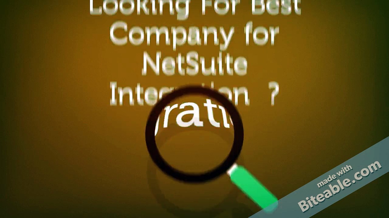 Netsuite Integration, Netsuite Erp Integration, Netsuite Ecommerce Integration