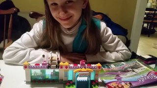 Lego friends airport assembled put together