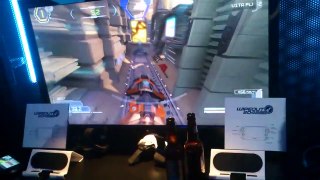WipEout HD/2048 Crossplay against a real Feisar pilot!
