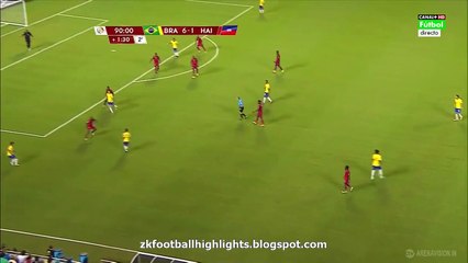 7-1 Philippe Coutinho Hattrick Goal HD - Brazil 7-1 Haiti 08.06.2016