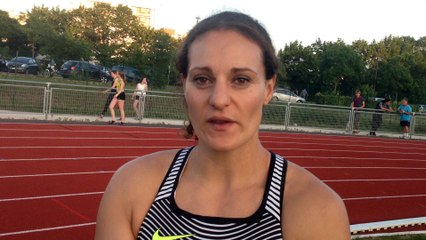 Mélina Robert-Michon au meeting G2A