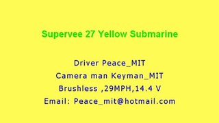 supervee 27 Yellow Submarine