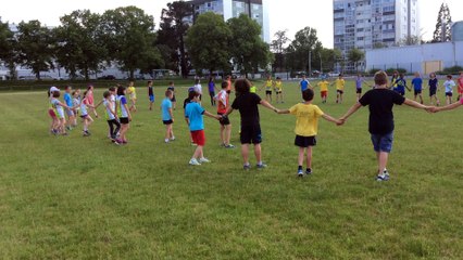 Echauffement au CMO, La Roche sur Yon, 8 juin 2016