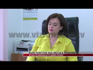 Kush përfiton nga rritja e pensioneve - News, Lajme - Vizion Plus