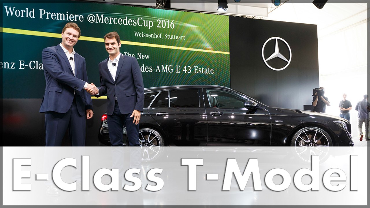 2016 Mercedes E-class Estate and Mercedes-AMG E43 4MATIC Estate | World Premiere | English