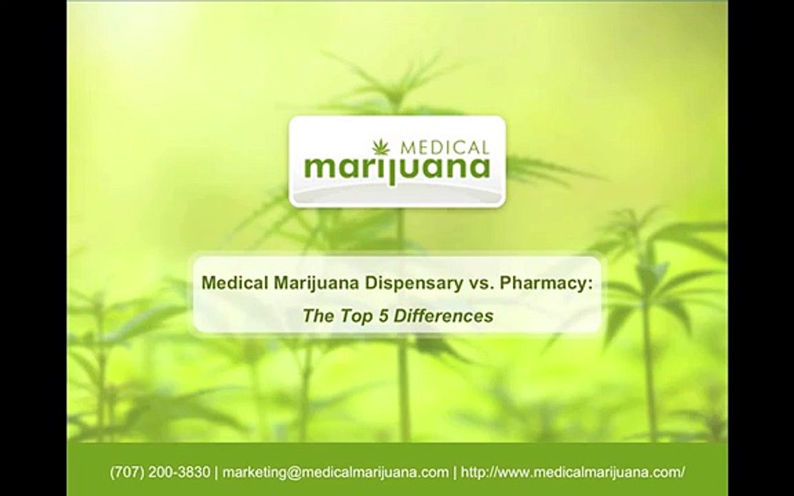Medical Marijuana Dispensary vs. Pharmacy - Top 5 Differences