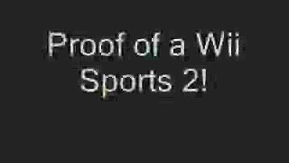 Proof of a Wii Sports 2! (A hoax for Nintendo to get ideas)