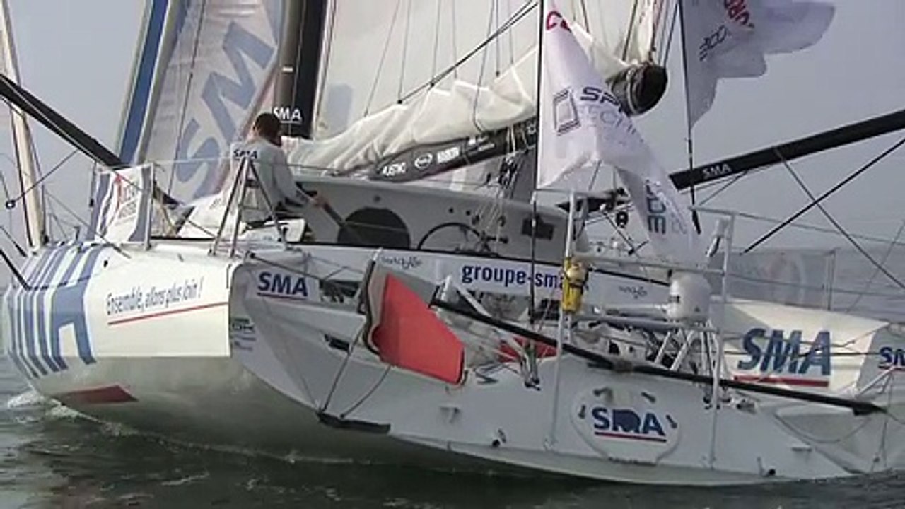 Arrivée en quatrième position pour Paul Meilhat à bord de son SMA