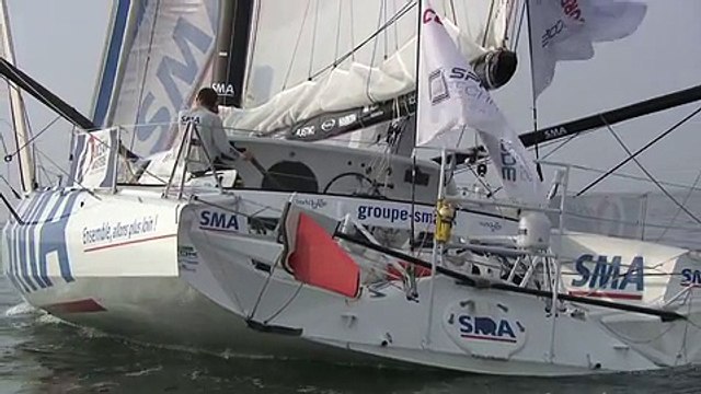 Arrivée en quatrième position pour Paul Meilhat à bord de son SMA