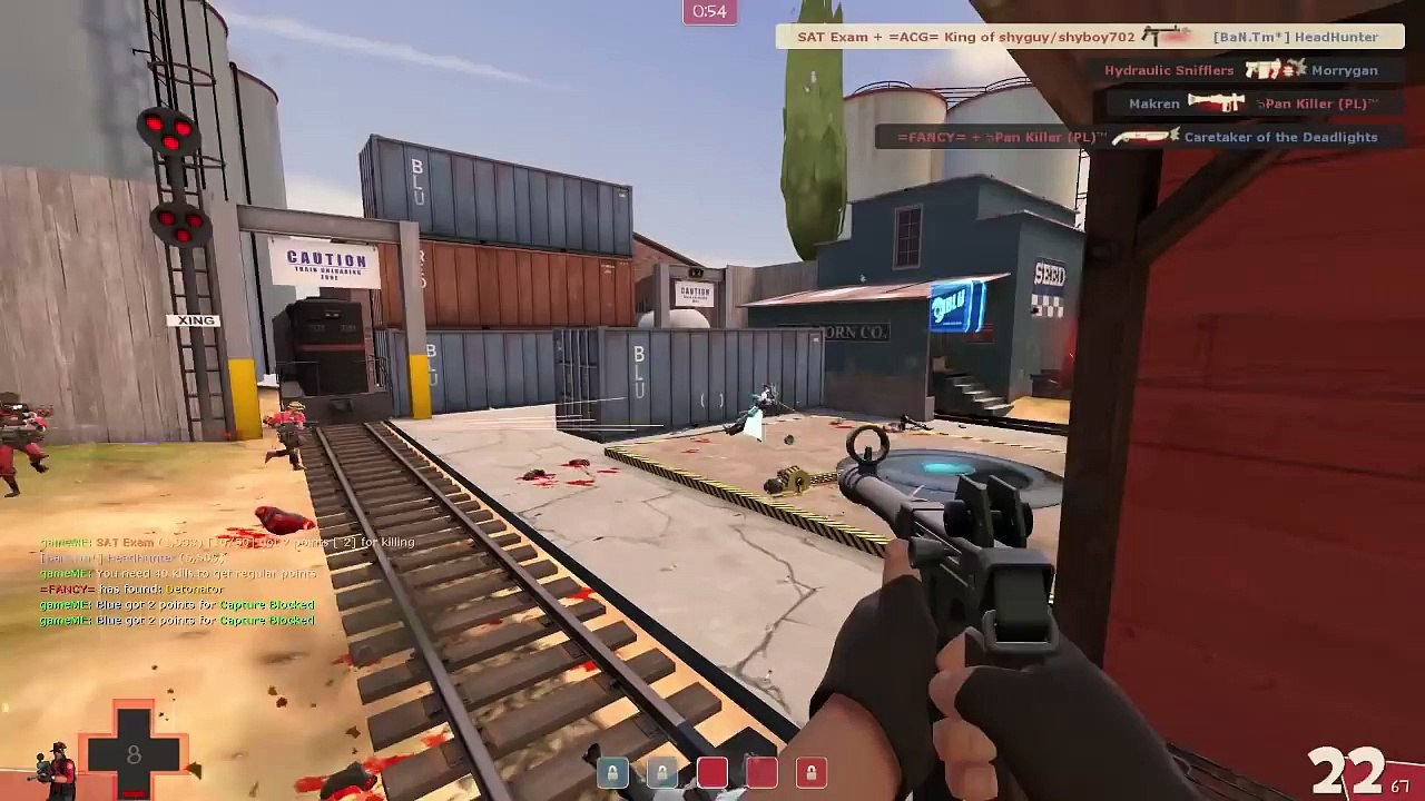 TF2  100% Crits & Crap - cp_labor [Live Dumbness]