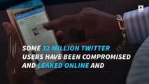 Over 32 million Twitter passwords may have been hacked