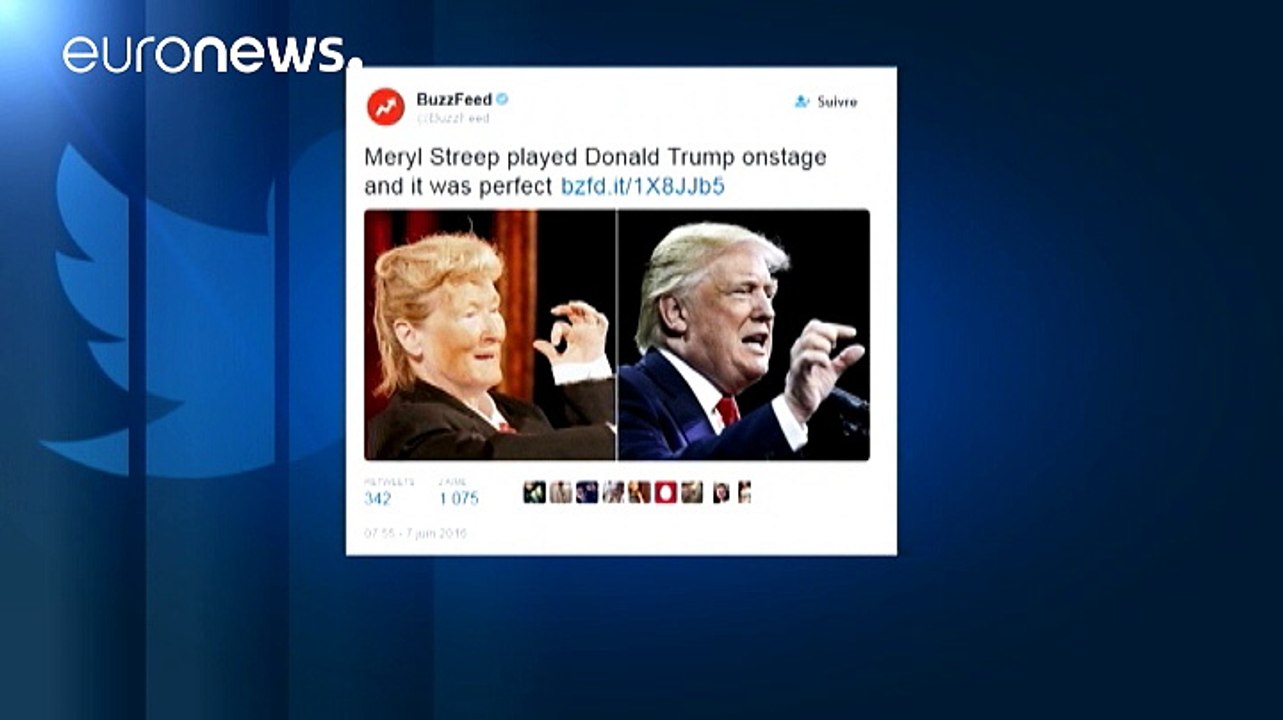 Meryl Streep'ten "Trump Show"