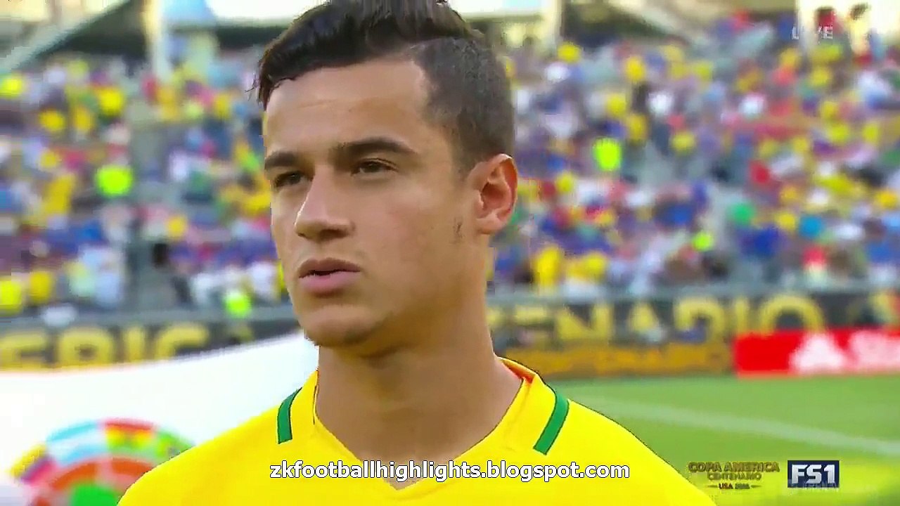 Brazil 7-1 Haiti HD All Goals & Highlights 08.06.2016 HD Copa America