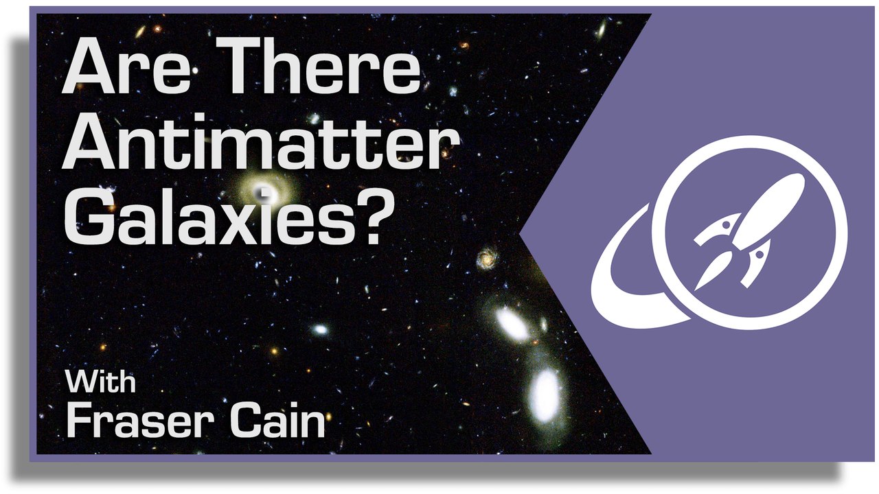 Are There Antimatter Galaxies?