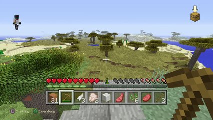 Minecraft: PlayStation®4 part 1|finding iron