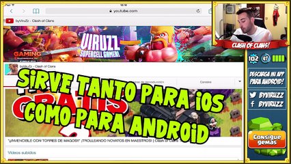 EL MEJOR MÉTODO PARA CONSEGUIR GEMAS GRATIS EN CLASH OF CLANS