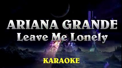 Ariana Grande - Leave Me Lonely ¦ Lower Key Acoustic Guitar Karaoke Instrumental Lyrics Cover Sing