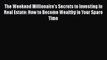 Free[PDF]Downlaod The Weekend Millionaire's Secrets to Investing in Real Estate: How to Become