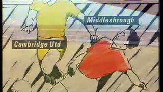 Cambridge United vs Middlesbrough 26 January 1991