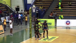 Jamaica's Sunshine Girls beat Barbados Gems 52-22 at National Indoor Sports - 2015