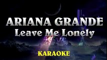 Ariana Grande - Leave Me Lonely ¦ Lower Key Karaoke Instrumental Lyrics Cover Sing Along