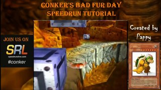 Conker's Bad Fur Day 100% Speedrun Tutorial (3/19) - Cheese