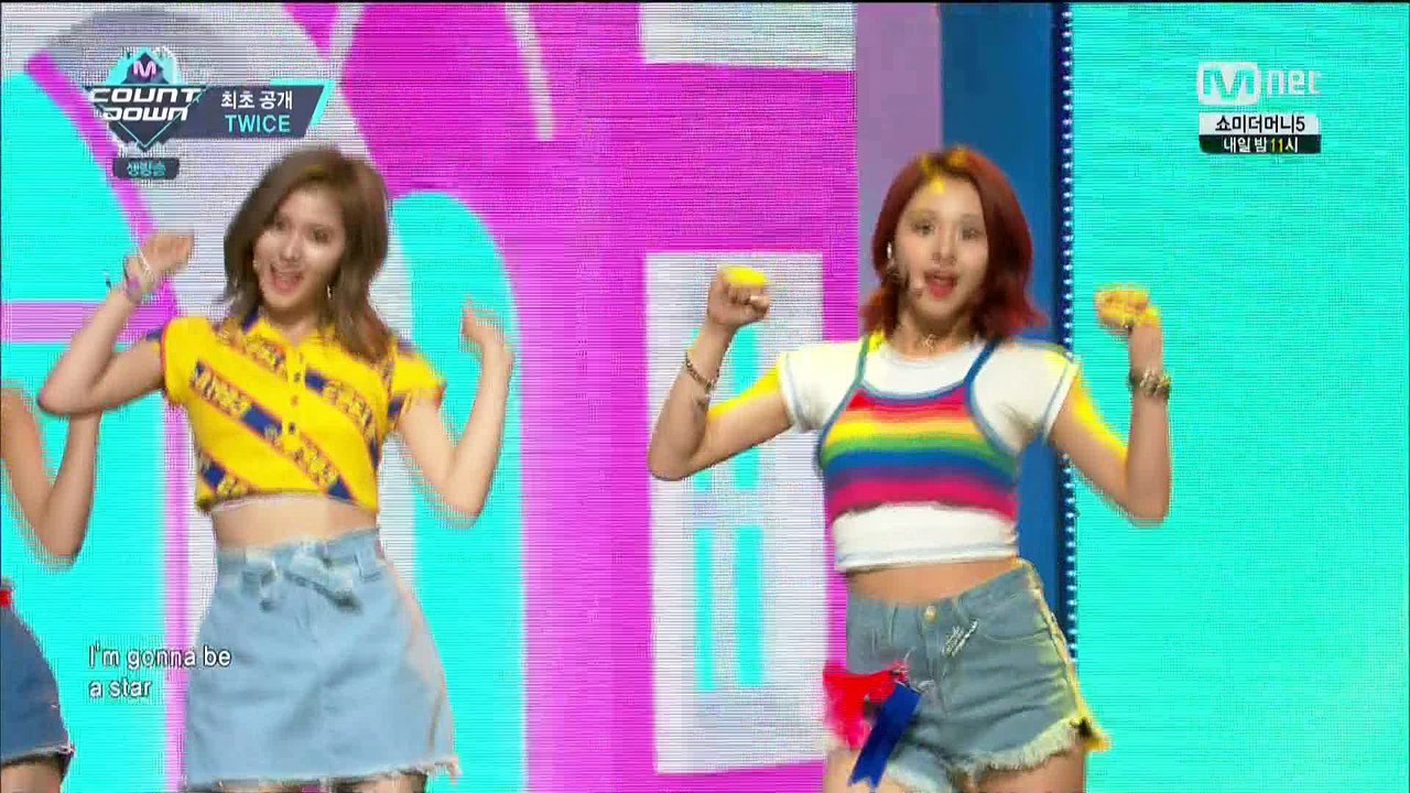 [2016-05-09][M!Countdown] TWICE _ I'm gonna be a star