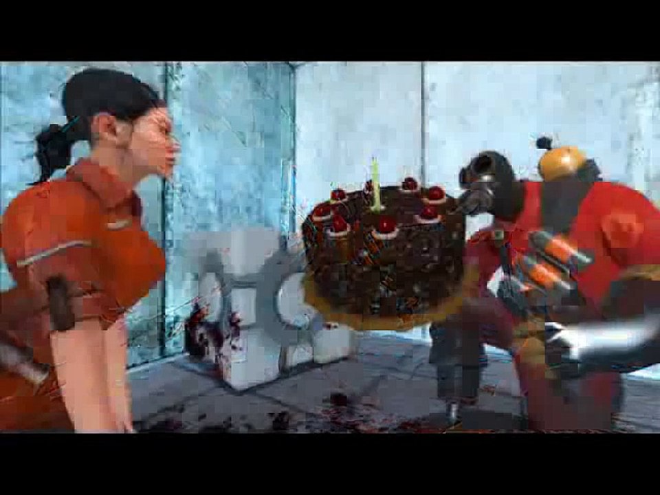 TF2 - The Pyro sings  Still Alive