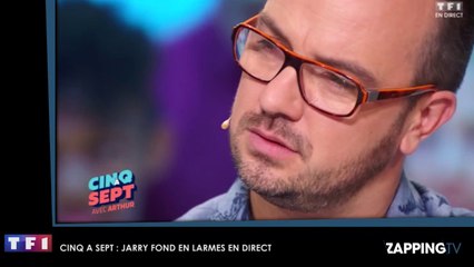 Cinq à Sept : Jarry fond en larmes en direct devant les images de son chien (Vidéo)