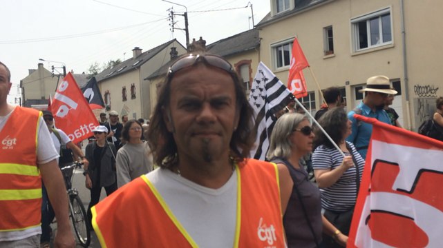 Mobilisation contre la Loi Travail : les organisations syndicales ont défilé