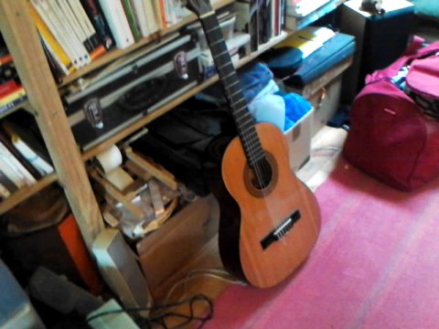 Jemy Trost - Mon frère à la guitare ( impro YAMAHA APX 500 ) #1