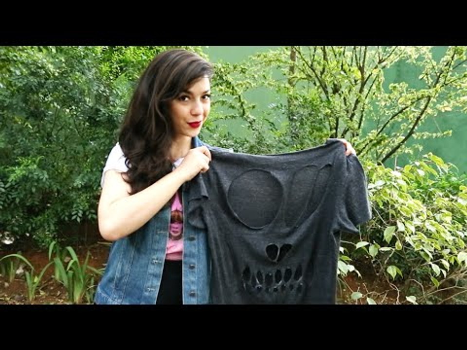 Entediado daquela camiseta velha? Pegue a tesoura e assista ao novo episódio do Se Vira!