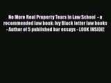 [PDF] No More Real Property Tears In Law School  - a recommended law book: Ivy Black letter