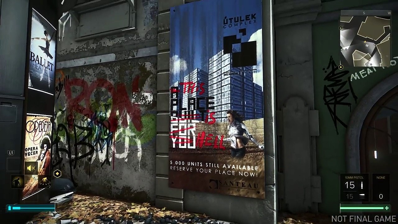 Deus Ex Mankind Divided - Gameplay