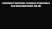 READbook Essentials of Real Estate Investment (Essentials of Real Estate Investment 6th ed)