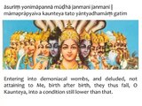 Bhagavad Gita Chapter 16 - Verse 20